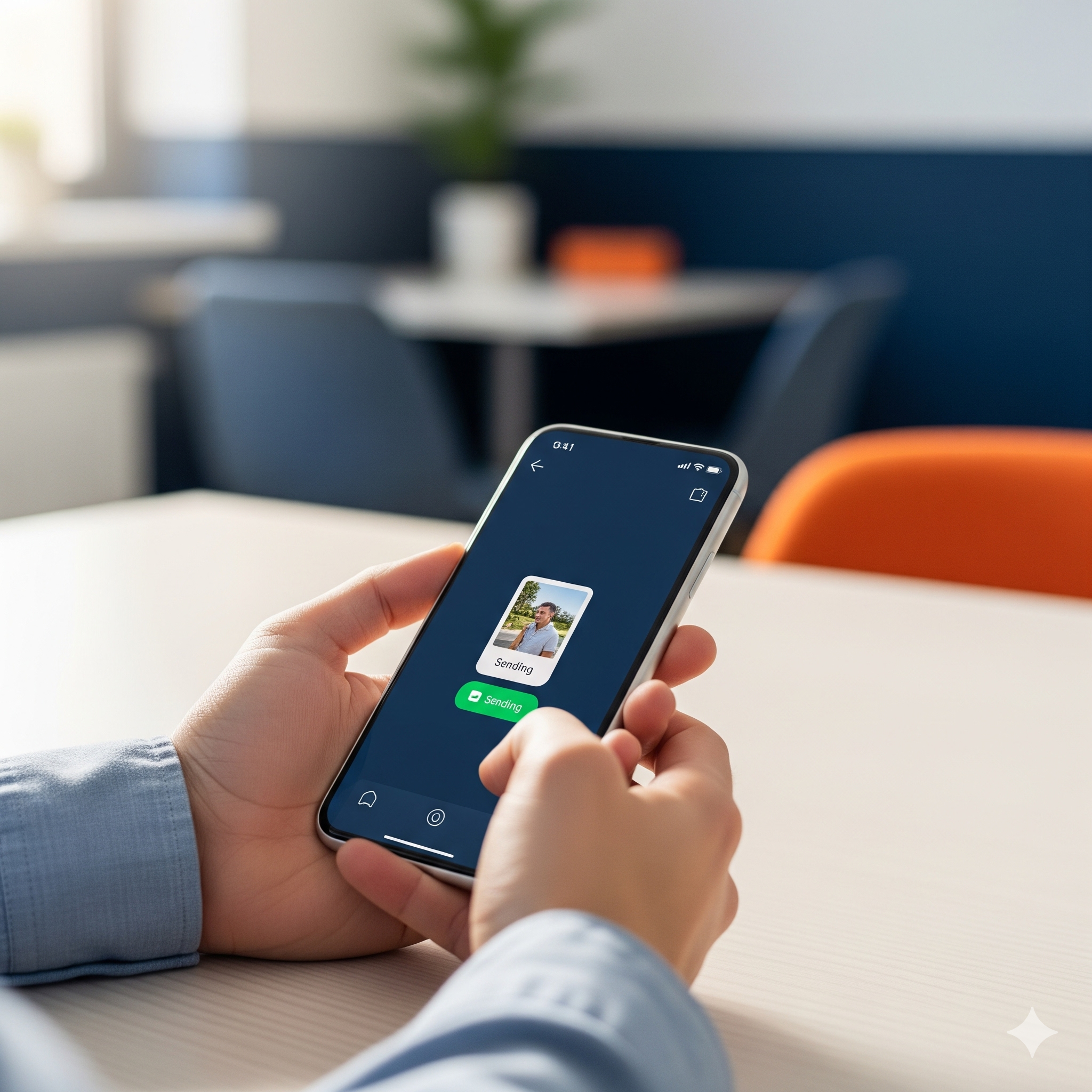 スマホから画像を送信