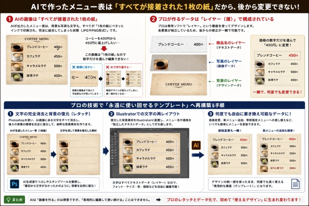 メニューレタッチ画像